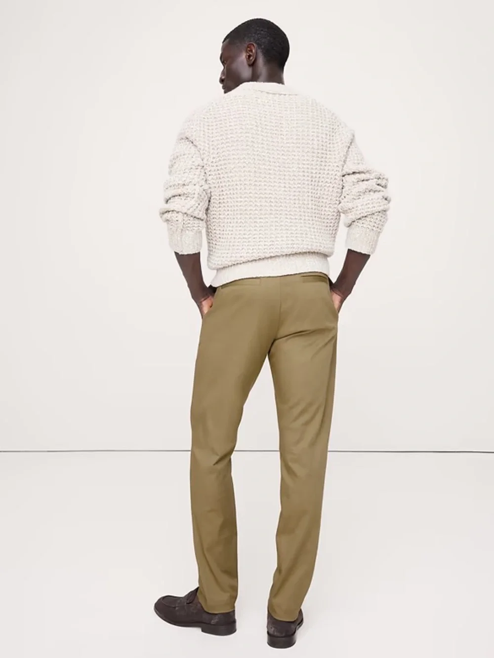 Banana Republic Fulton Skinny Chino Pants - Tan
